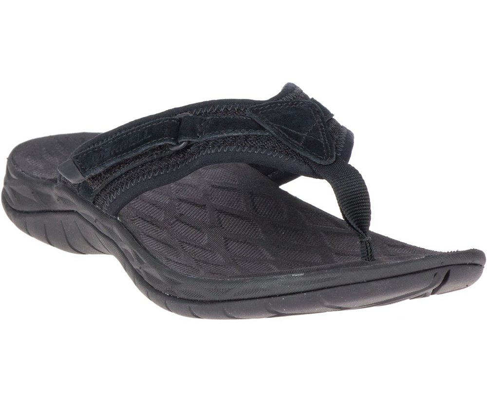 Merrell Sandals Black - Siren 2 Flip - Womens 64MCVLPQT